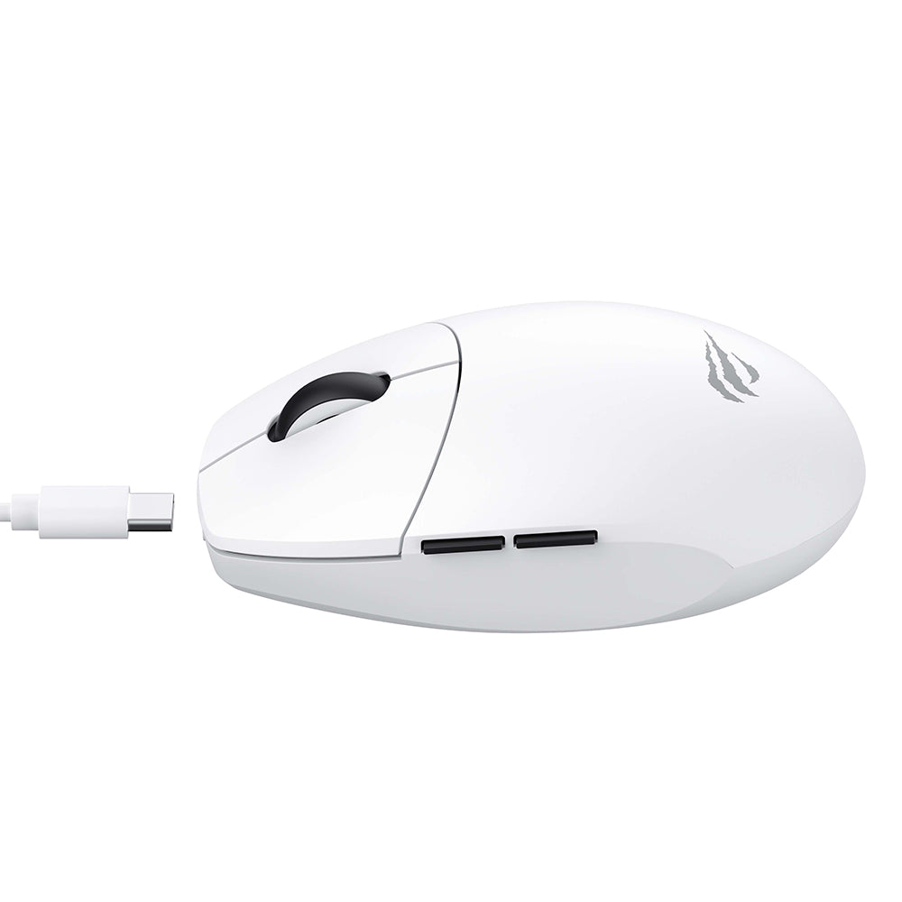Bežični gejmerski miš HAVIT MS1039W, 800DPI - 7400DPI, Bel