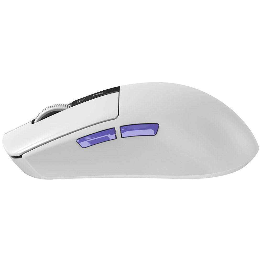 Bežični gejmerski miš Proove Jester, 800DPI - 26000DPI, OLED ekran, Beli WMJS00022002
