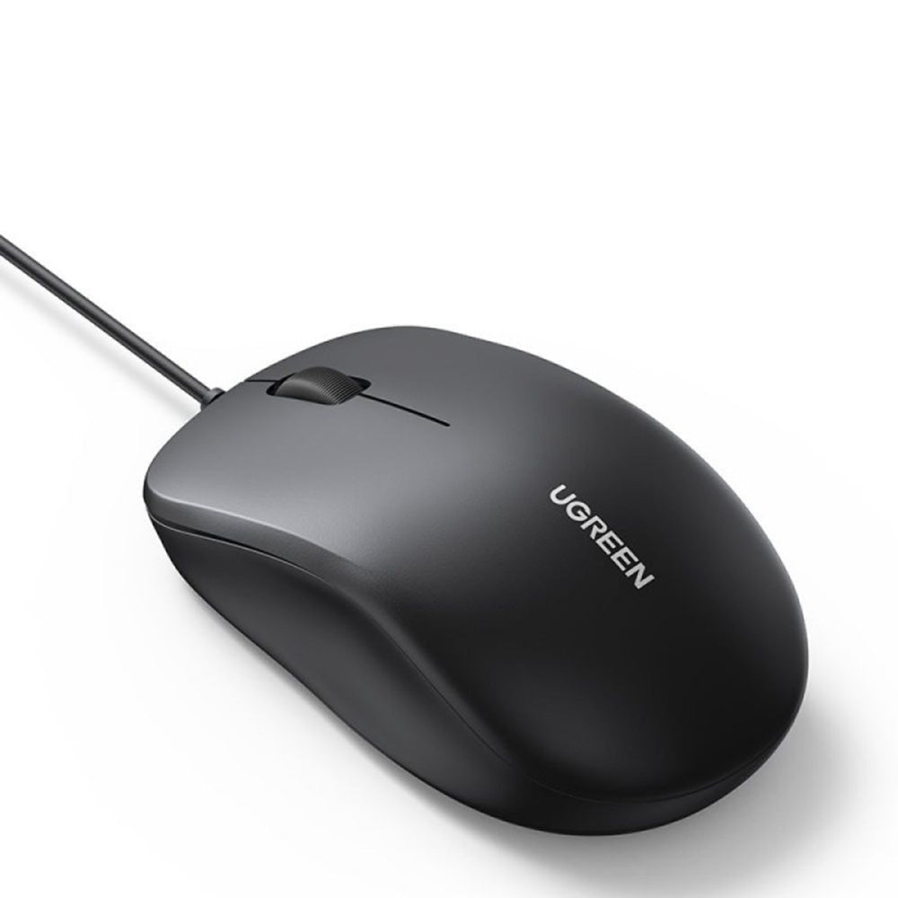 Miš sa žičanim USB UGREEN MU007, 1200DPI, 1.5m, Crni