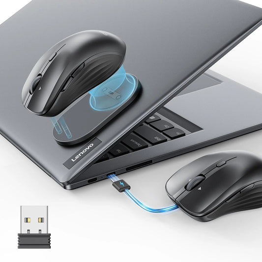 Bežični miš ESR MagMouse, 800DPI - 4800DPI, BT / Wi-Fi, Siva