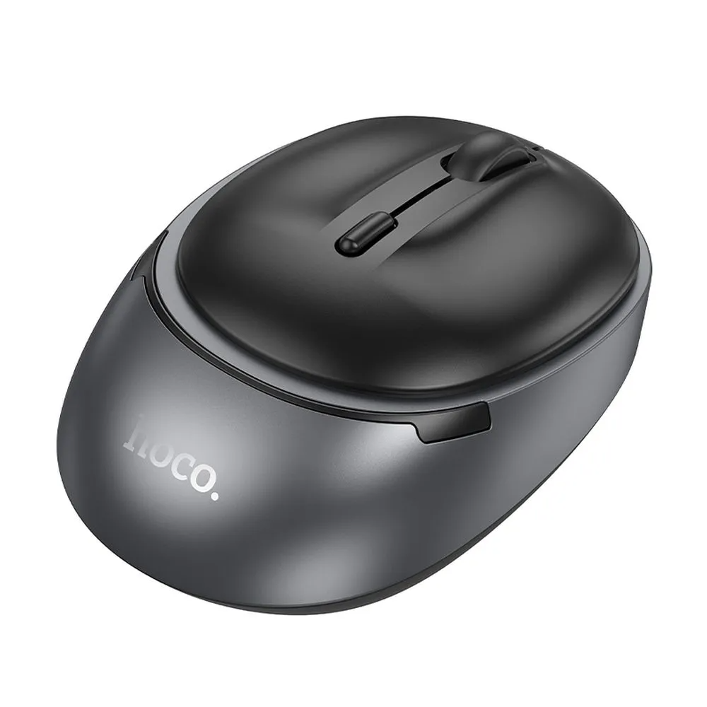 Bežični miš HOCO GM34, 1600DPI, BT / Wi-Fi, Crni