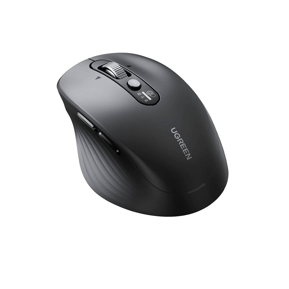 Miš Wireless UGREEN M752 (75498B), 5000DPI, BT / Wi-Fi, Crni