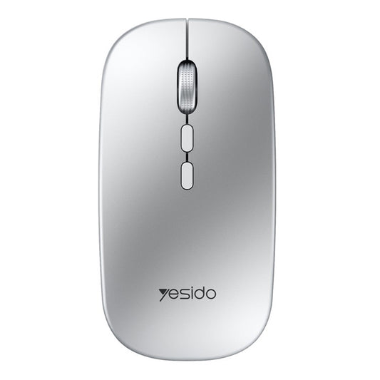 Mouse Wireless Yesido KB15, 800DPI - 1600DPI, Srebrni
