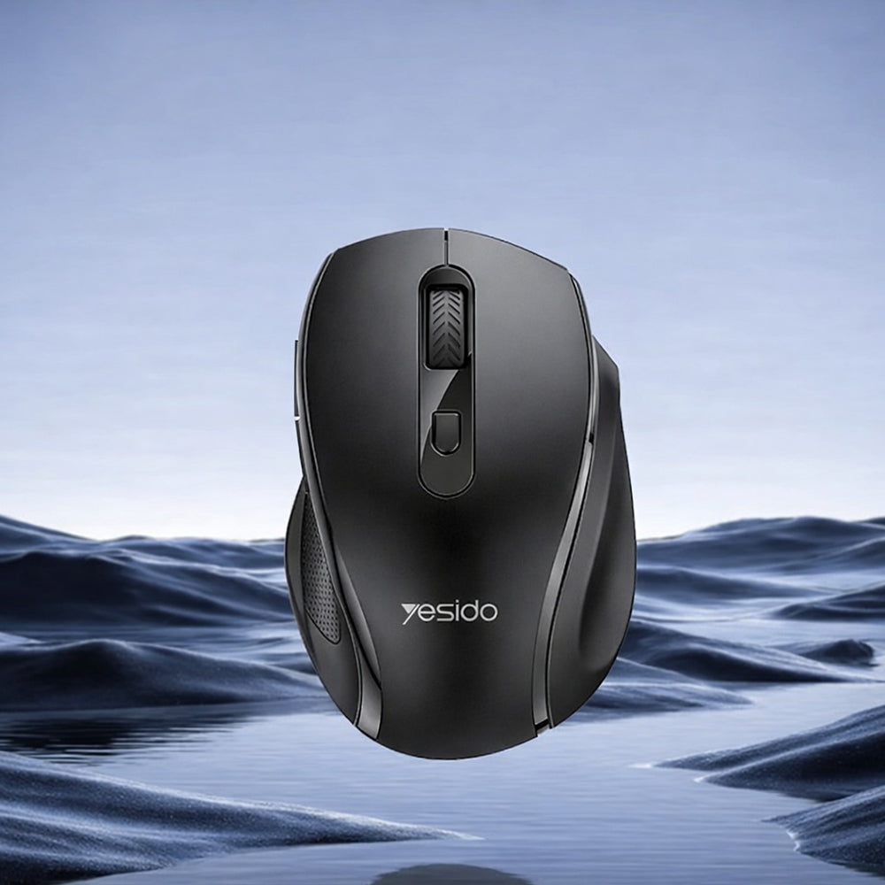 Bežični miš Yesido KB45, 800DPI - 1600DPI, Crni