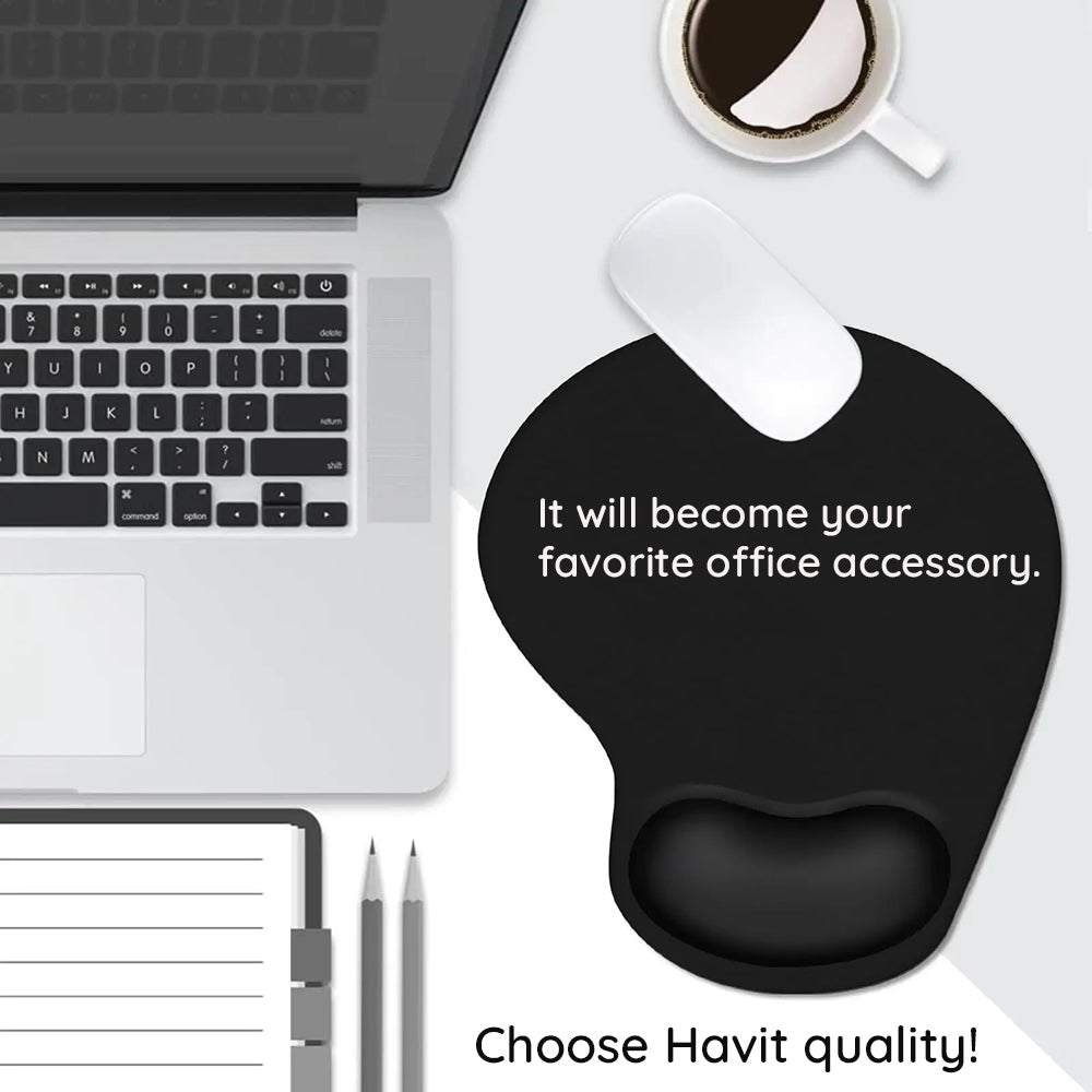MousePad Gaming HAVIT MP802, 230mm x 191mm x 3.5mm, Tamnoplav