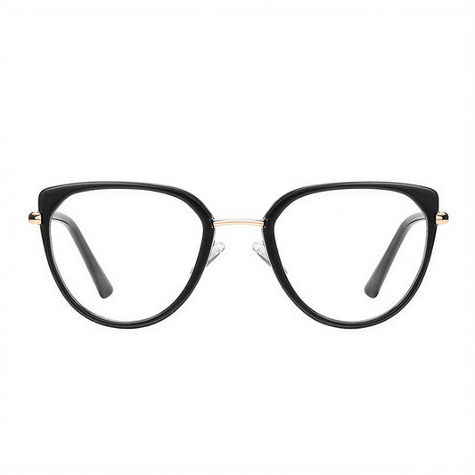 Naočare za računar Dama Techsuit 82290, Anti-Blue Light, Crne Zlatne