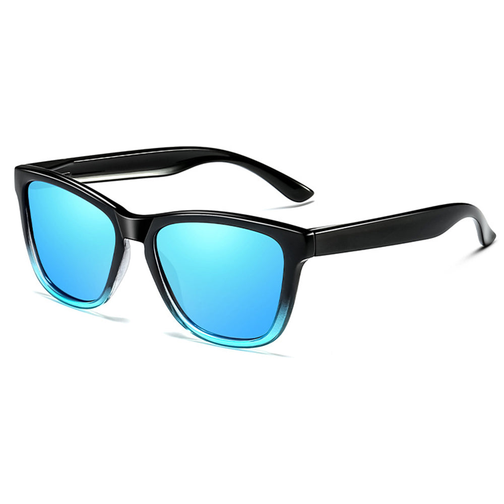 Naočare za sunce za muškarce Techsuit 0717, polarizovane, UV zaštita, crno plave