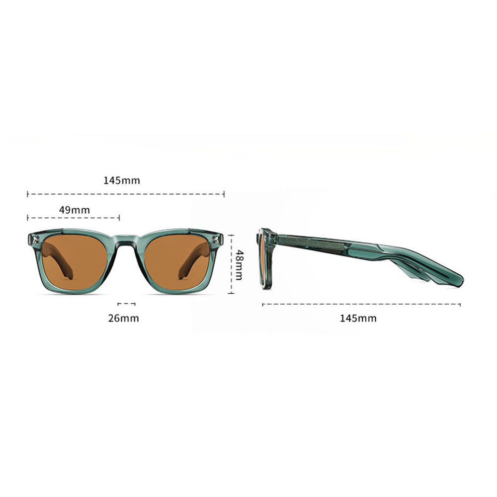 Muške sunčane naočare Techsuit 31243, polarizovane, UV zaštita, sive