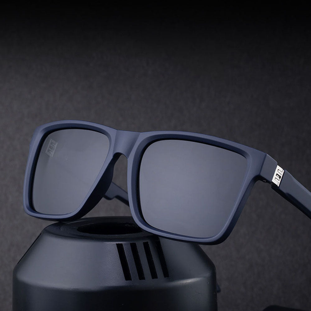 Muške sunčane naočare Techsuit 8506, polarizovane, UV zaštita, mat plavo sive