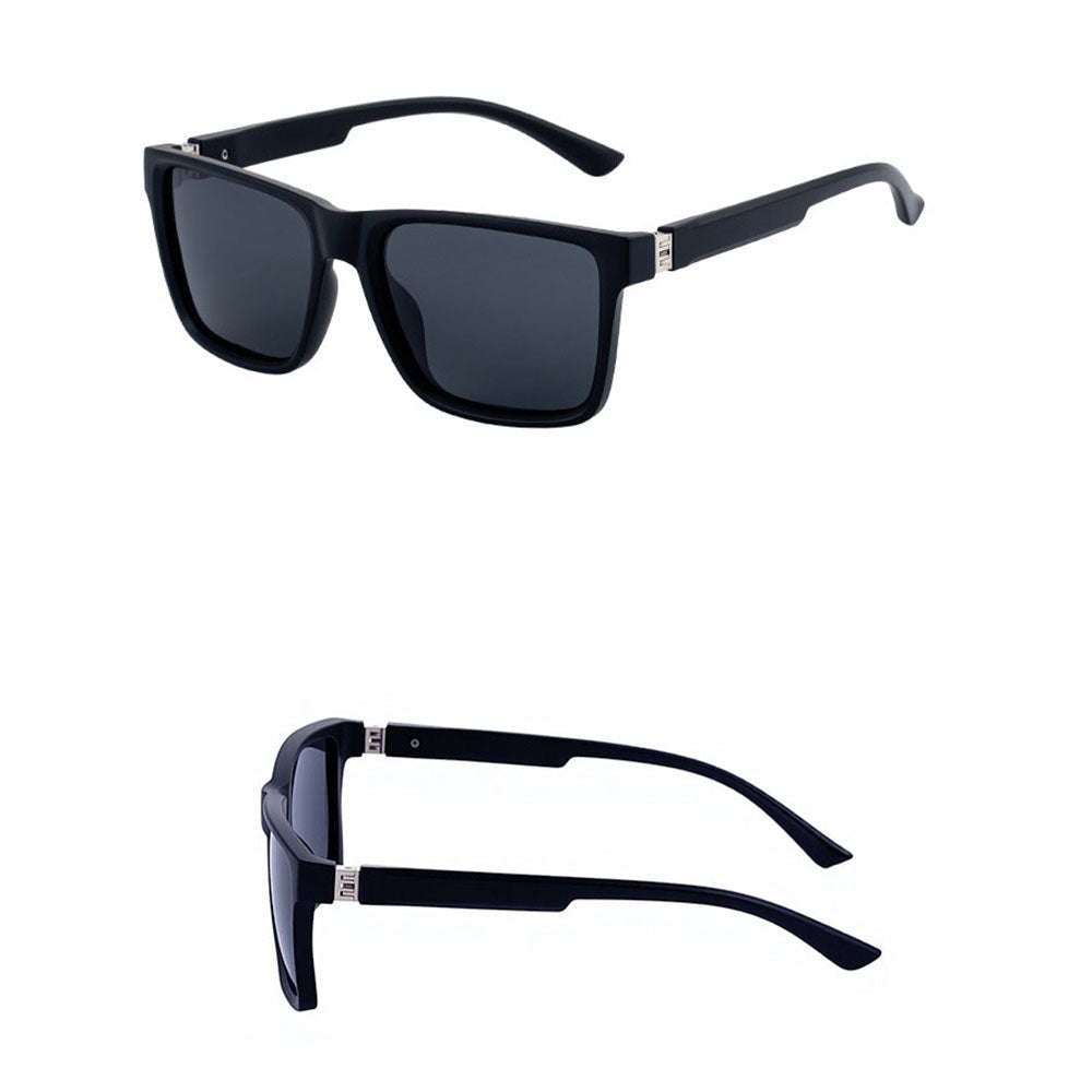 Naočare za sunce za muškarce Techsuit 8506, polarizovane, UV zaštita, mat crne