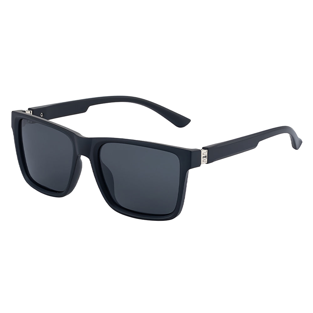 Naočare za sunce za muškarce Techsuit 8506, polarizovane, UV zaštita, mat crne
