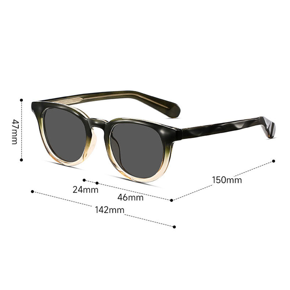 Muške sunčane naočare Techsuit 8663, Polarizovane, UV zaštita, Crne