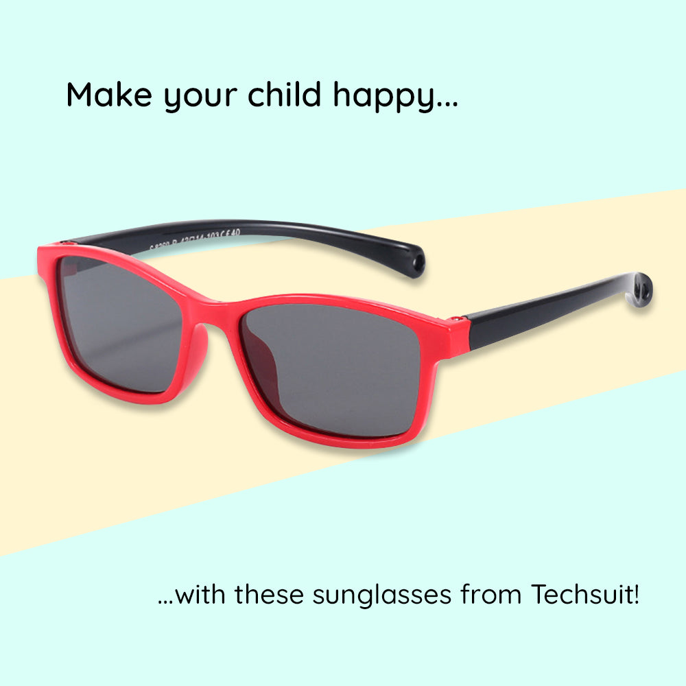 Naočare za sunce za bebe Techsuit 8260-C29, polarizovane, tamnoplave