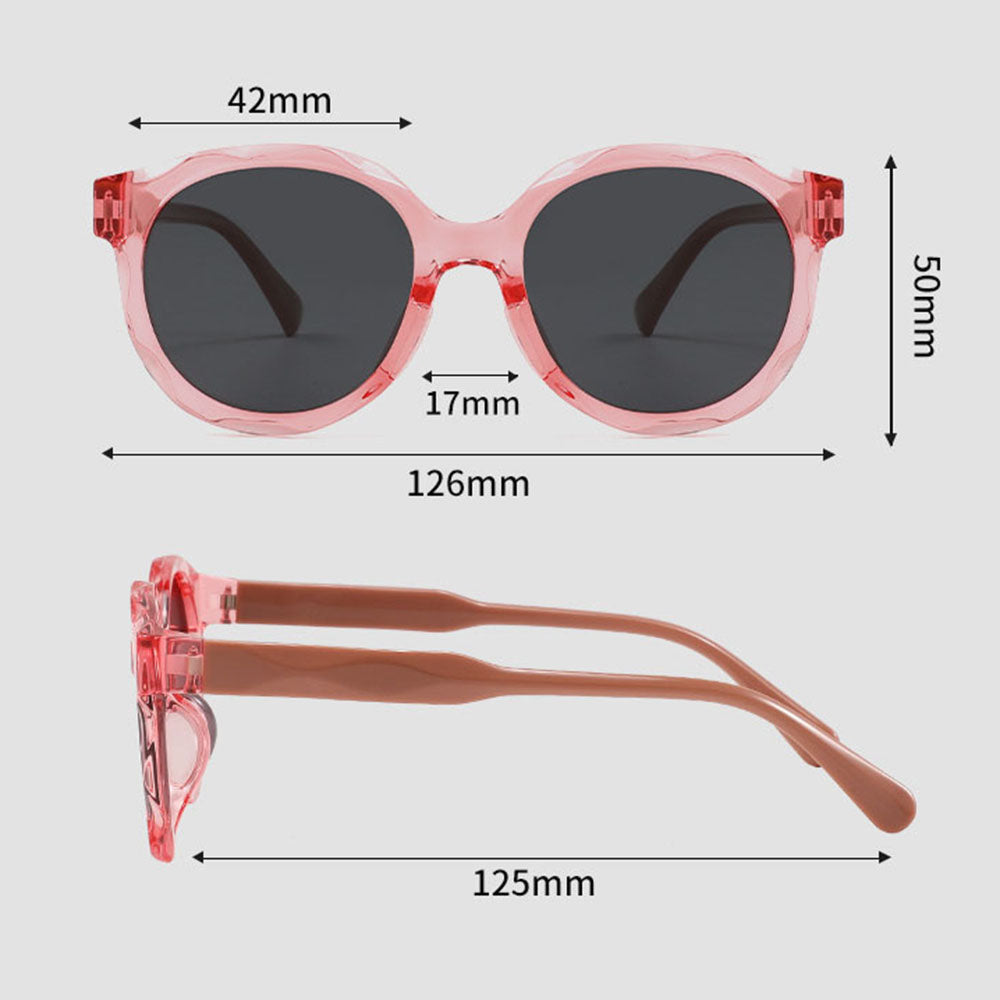 Dečije sunčane naočare Techsuit 627, polarizovane, UV zaštita, crne