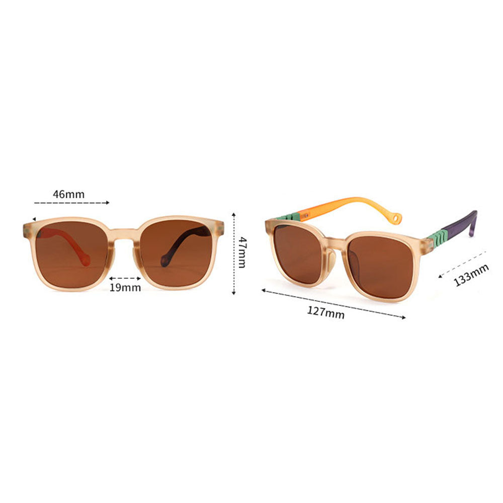 Dečije sunčane naočare Techsuit 9694, polarizovane, UV zaštita, višebojne