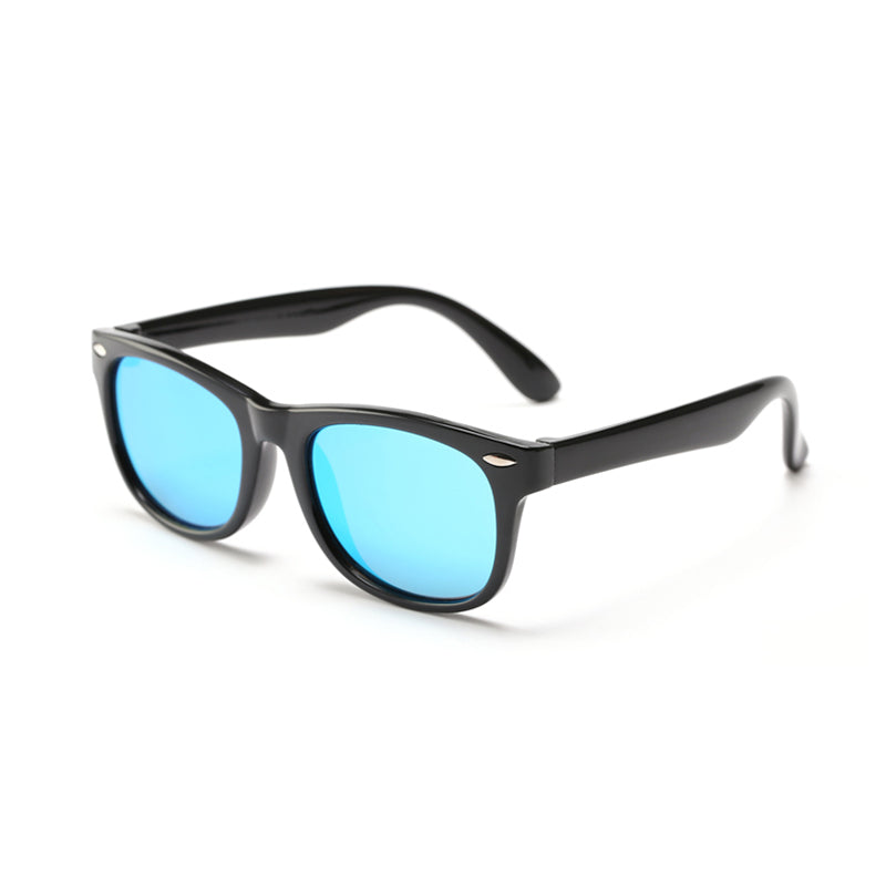 Dečije naočare za sunce Techsuit D802, polarizovane, UV zaštita, crno plave
