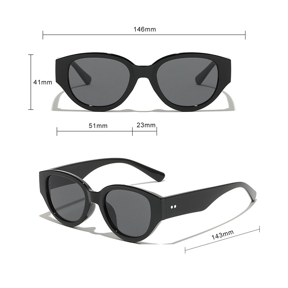 Naočare za sunce za dame Techsuit 17002, sivo-smeđe