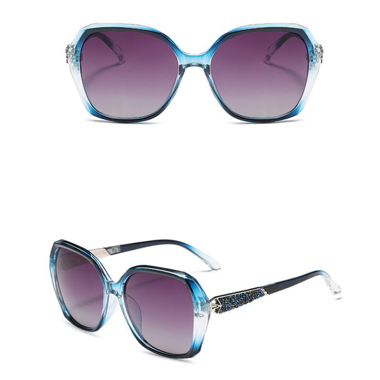 Naočare za sunce za dame Techsuit 5599, polarizovane, UV zaštita, plavo-sive