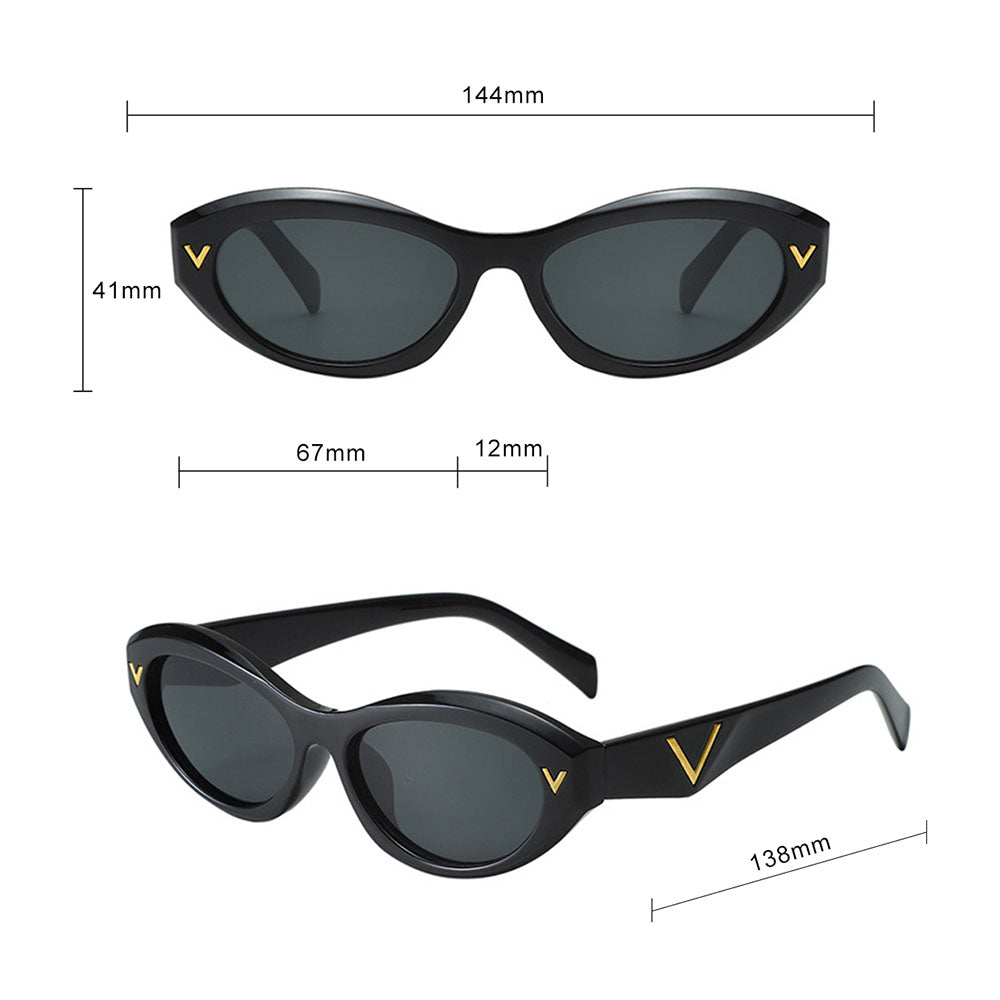 Ženske sunčane naočare Techsuit 77115, Crne