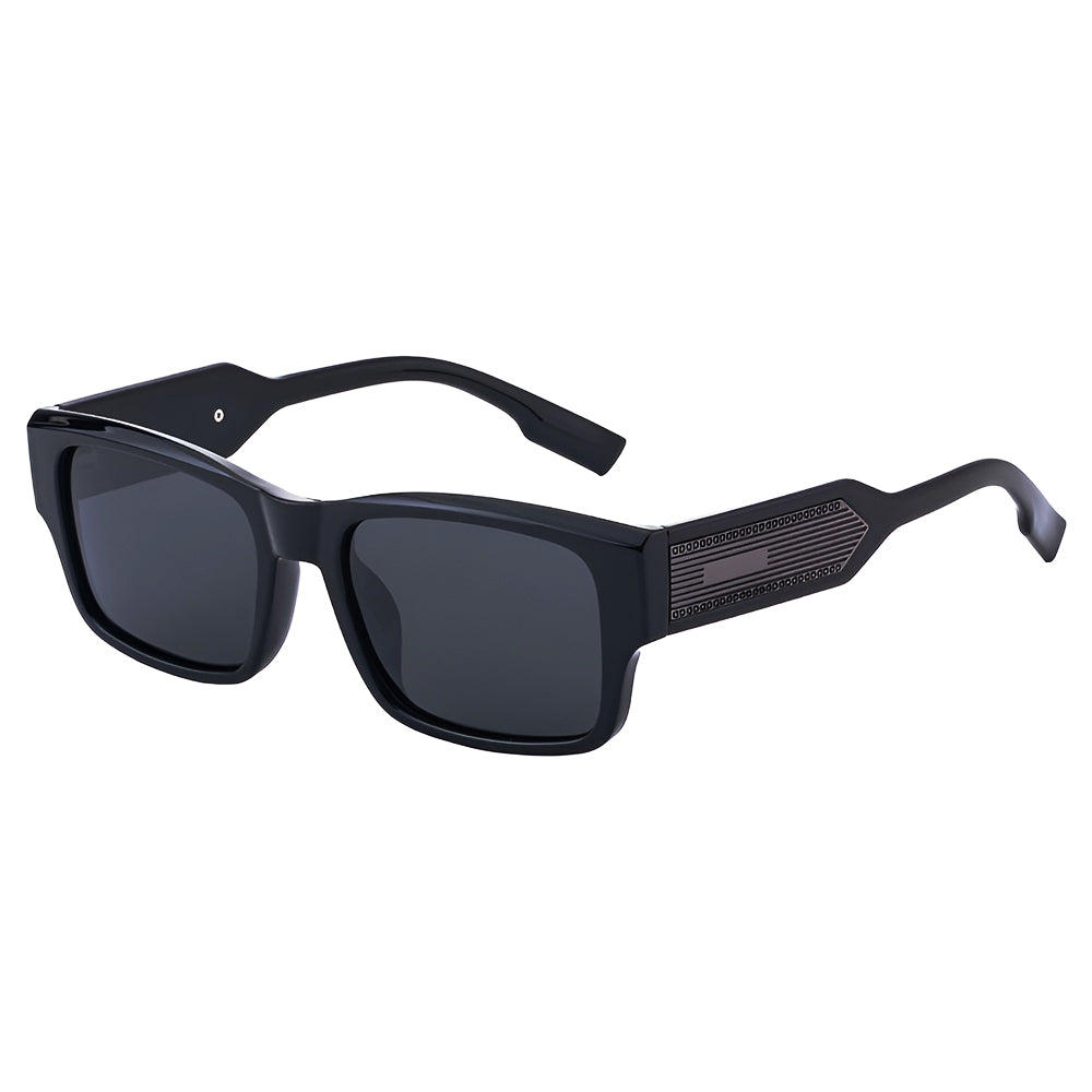 Ženske sunčane naočare Techsuit 8485, polarizovane, UV zaštita, crne