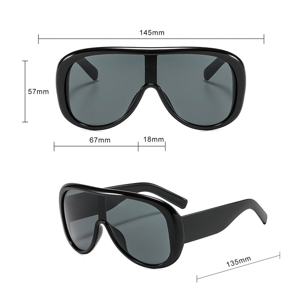 Naočare za sunce za dame Techsuit 89337, crne