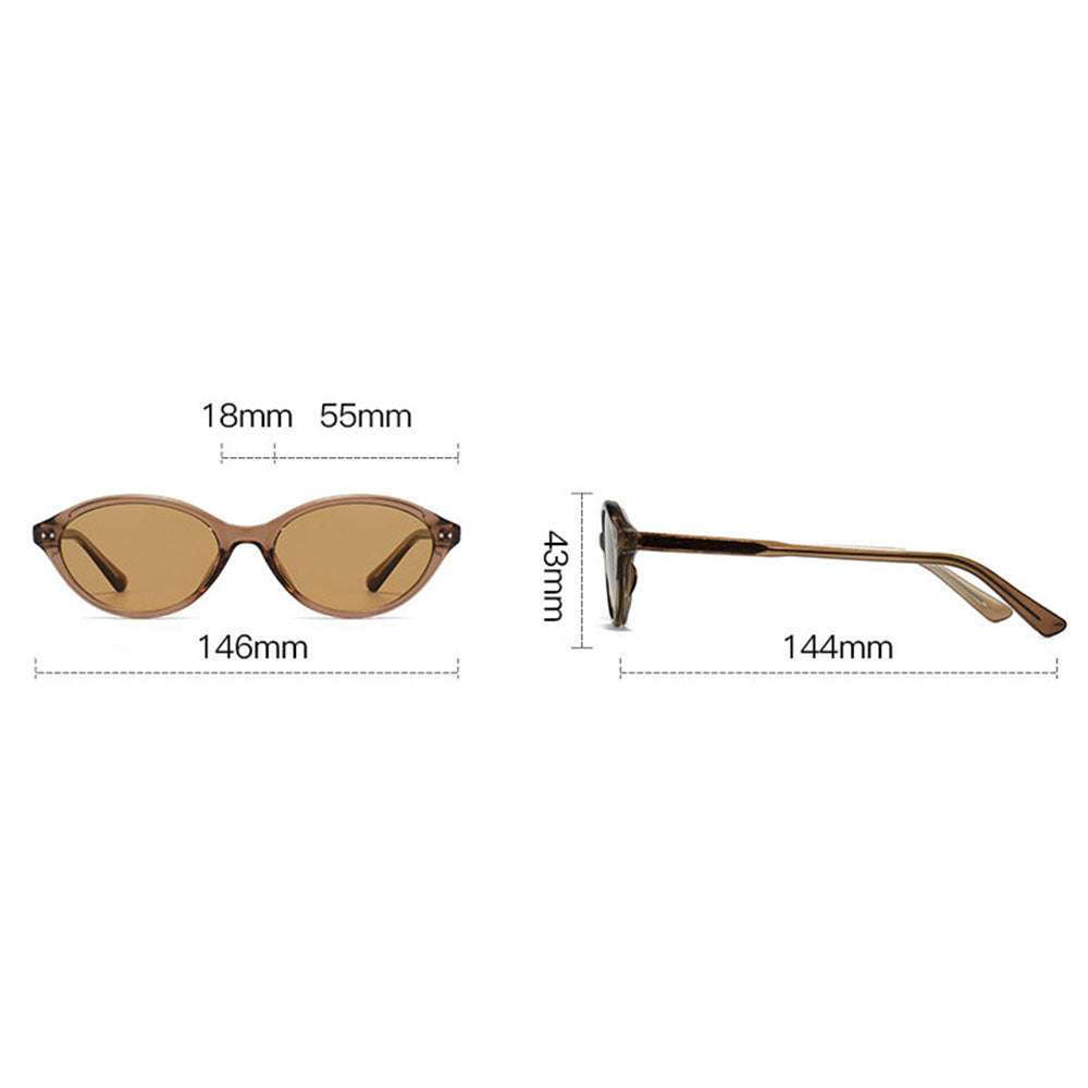 Ženske sunčane naočare Techsuit 99034, Crne