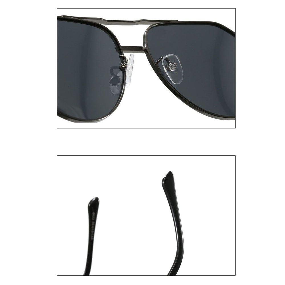 Uniseks naočare za sunce Techsuit 8622, polarizovane, UV zaštita, zlatne