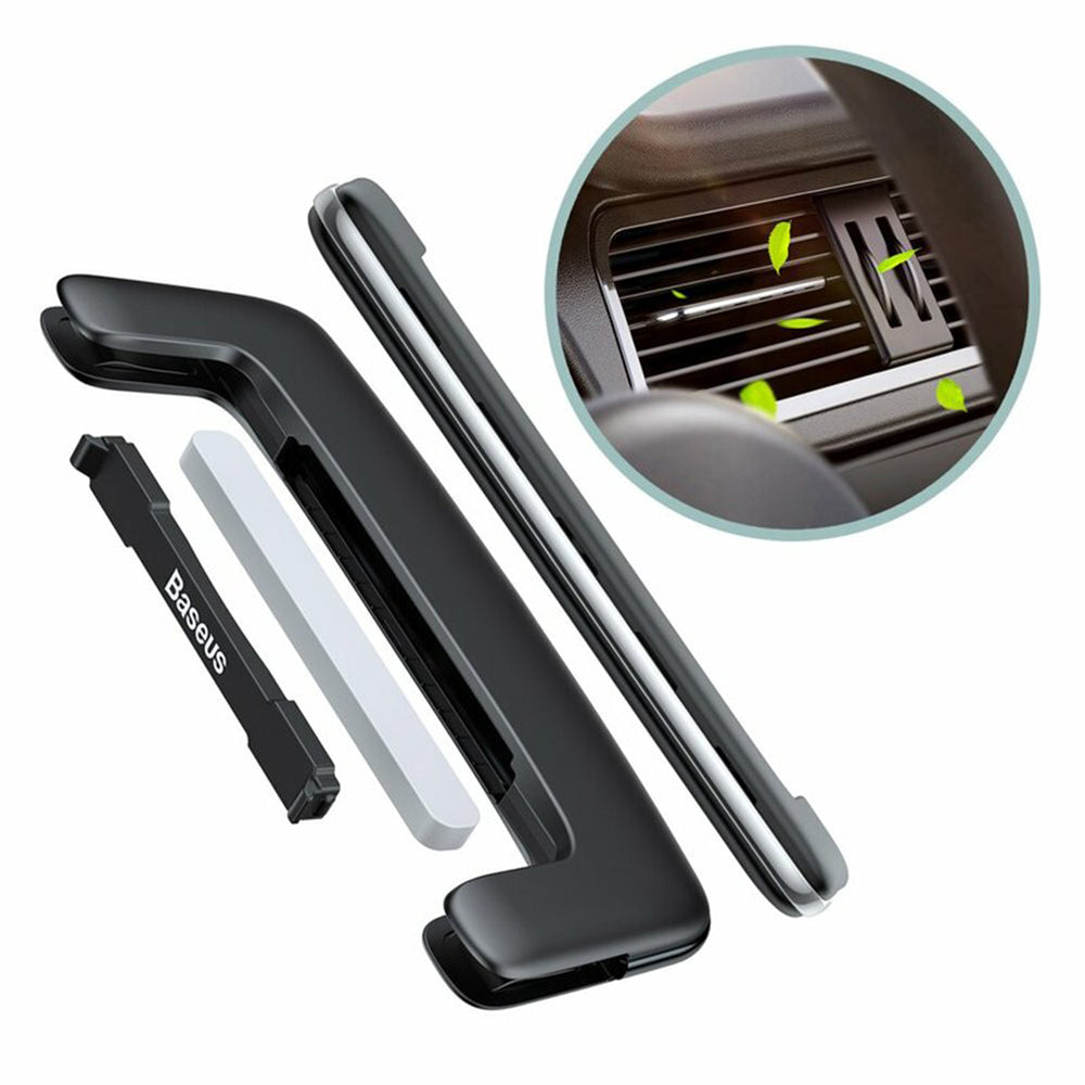 Odorizant Auto Baseus Paddle Ultrathin, Srebrni SUXUN-BP0S