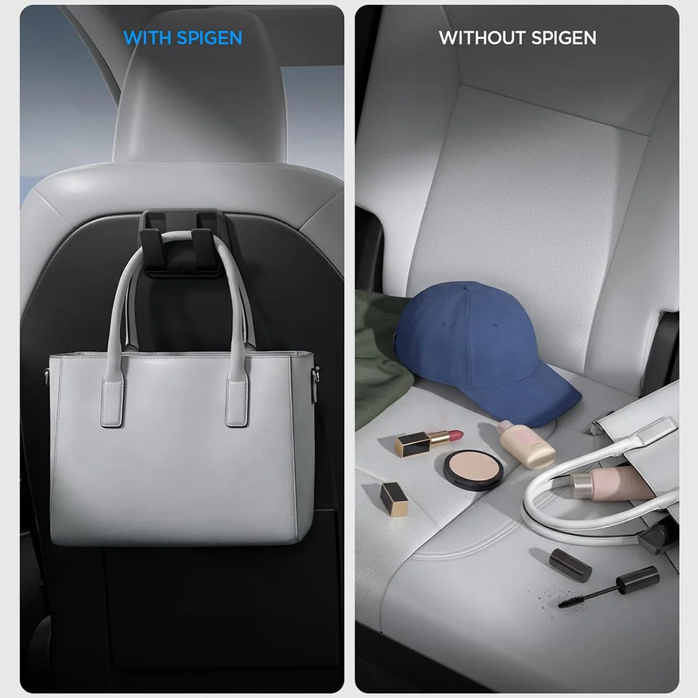 Auto organizator Spigen sa montažom na zadnjoj strani sedišta za Tesla Y / 3, Set 2 komada ACP11563