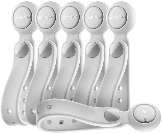 Organizator Kablova Joyroom JR-ZS422, Magnetni, Set 6 Komada, Beli