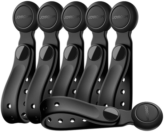 Organizator kablova Joyroom JR-ZS422, Magnetni, Set 6 komada, Crni