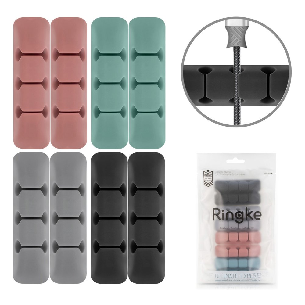 Organizator Kablova Ringke, Set 8 komada, Različite Boje