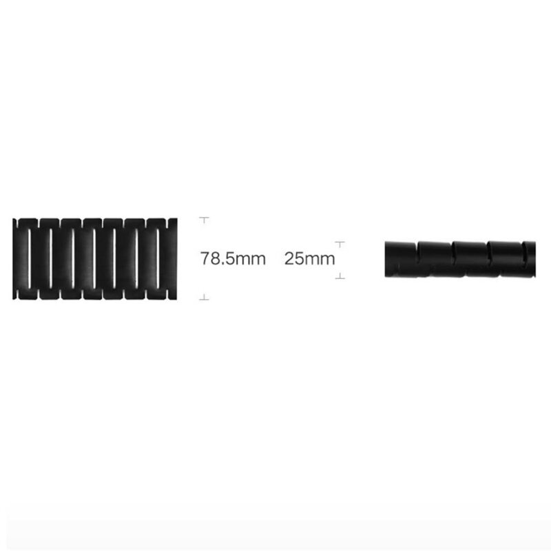 Organizator Kablova UGREEN LP121, 25mm, 5m, Crni