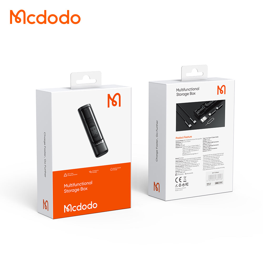 Organizator sa dodacima McDodo WF-1720, Crni