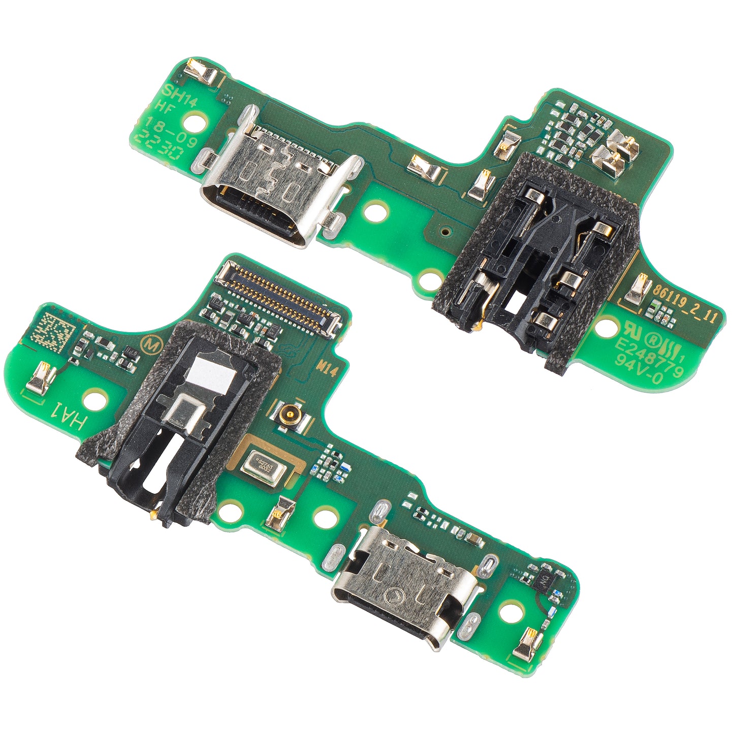 Ploča sa Konektorom za Punjenje - Audio - Mikrofon Samsung Galaxy A20s A207, Verzija M14, Service Pack GH81-18341A