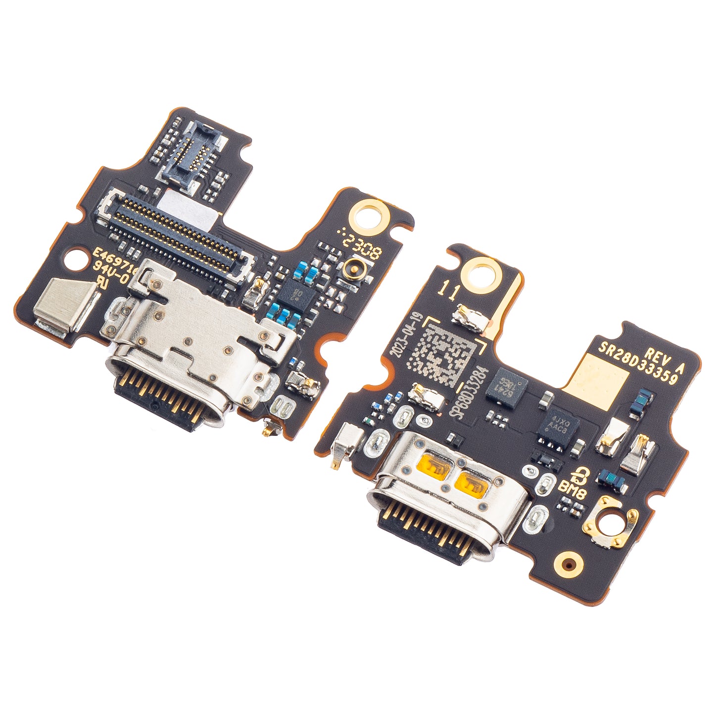 Ploča sa Konektorom za Punjenje - Mikrofon Motorola Edge 30, Service Pack 5P68C20589