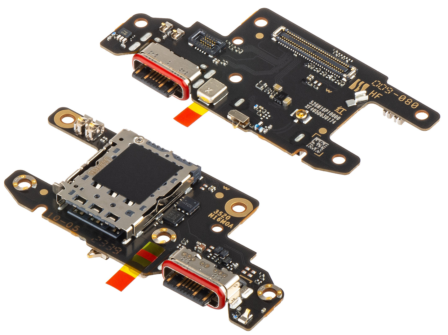 Ploča sa Konektorom za Punjenje - Mikrofon - Modul Čitača SIM Xiaomi Poco X6, Service Pack 560004N16P00