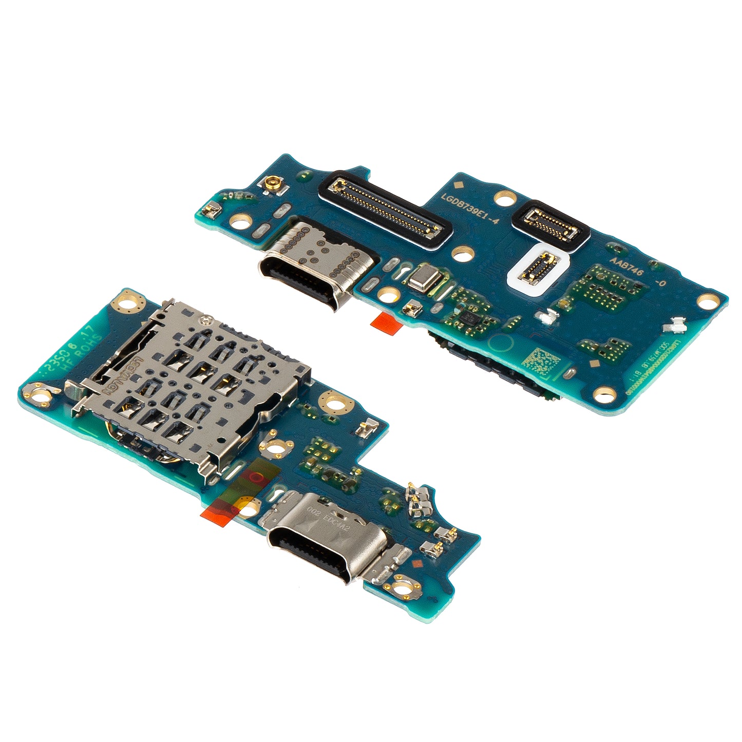 Ploča sa Konektorom za Punjenje - Mikrofon - Modul Čitača SIM Realme 12+ / 12, Servisni Paket 621024000075