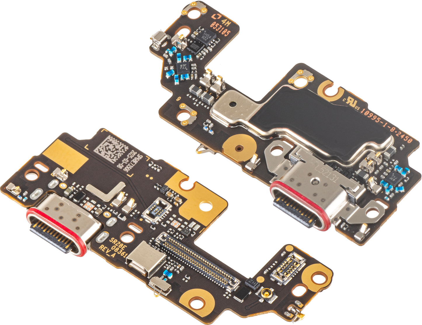 Placa sa Konektorom za Punjenje - Mikrofon Motorola Razr 60, Service Pack 5B28C30077
