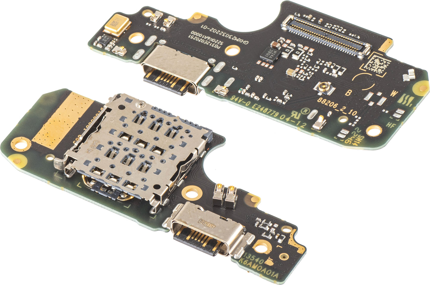 Ploča sa konektorom za punjenje - Mikrofon - Modul čitača SIM Xiaomi Redmi Note 12 Pro 4G, Service Pack 5600020K6A00