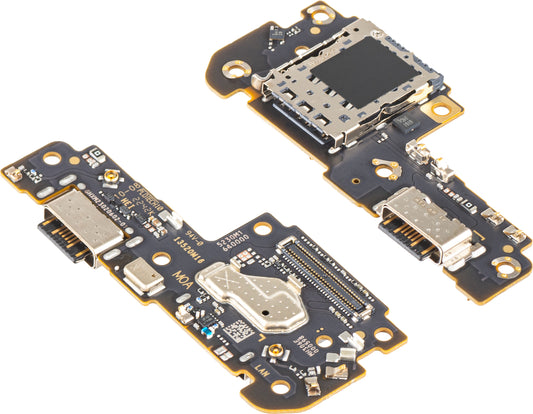 Ploča sa konektorom za punjenje - Mikrofon - Modul čitača SIM Xiaomi Redmi Note 12 Pro 5G, Service Pack 5600020M1600