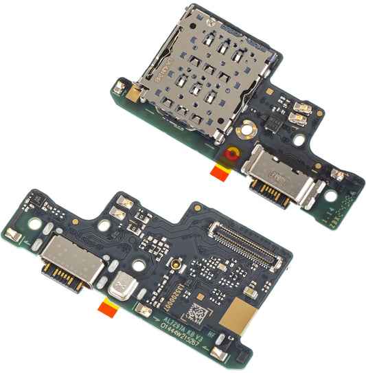 Ploča sa konektorom za punjenje - Mikrofon - Modul čitača SIM Xiaomi Redmi Note 14 4G, Service Pack 5600020000700