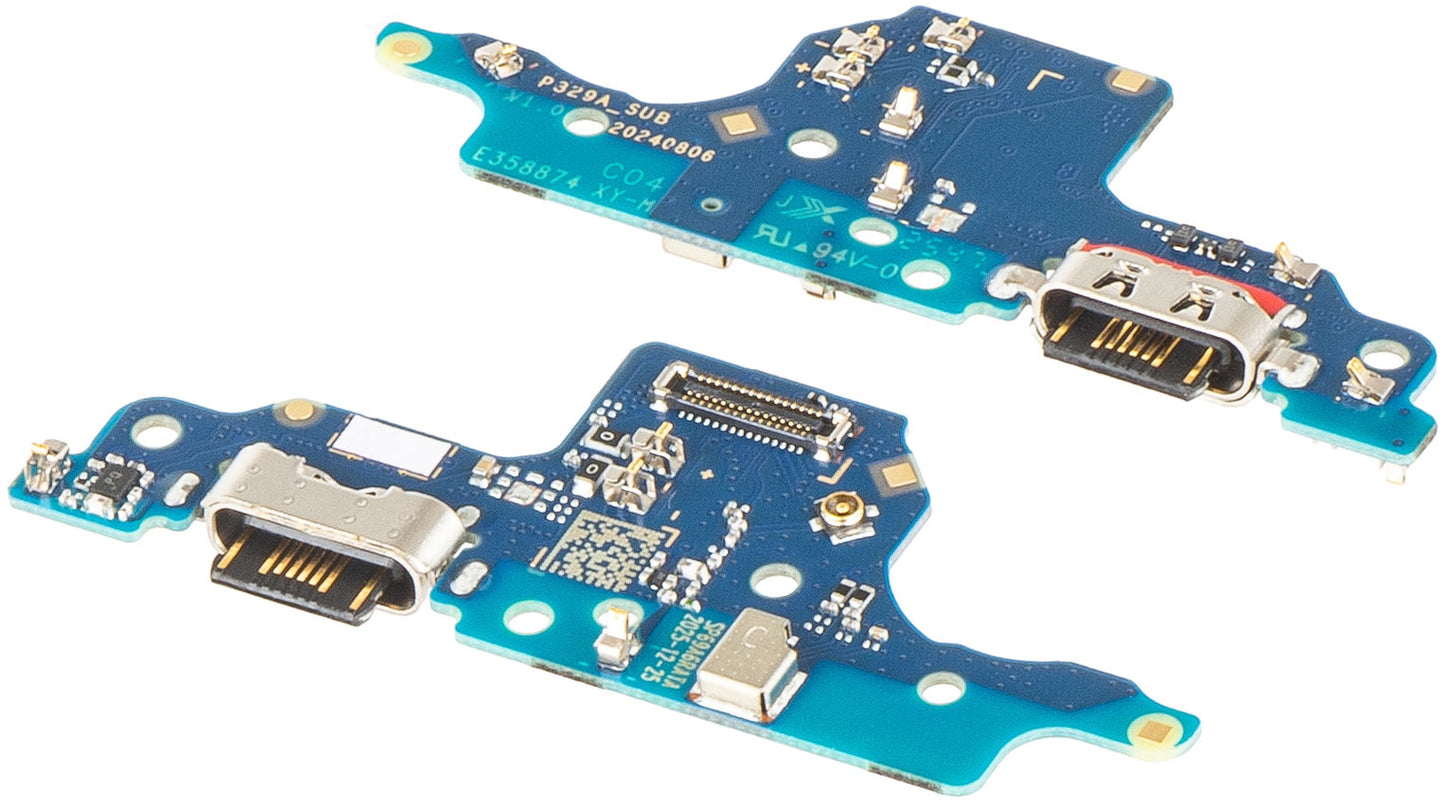 Placa sa konektorom za punjenje - Mikrofon Motorola Moto G17 / G17 Power, Service Pack 5B28C32091