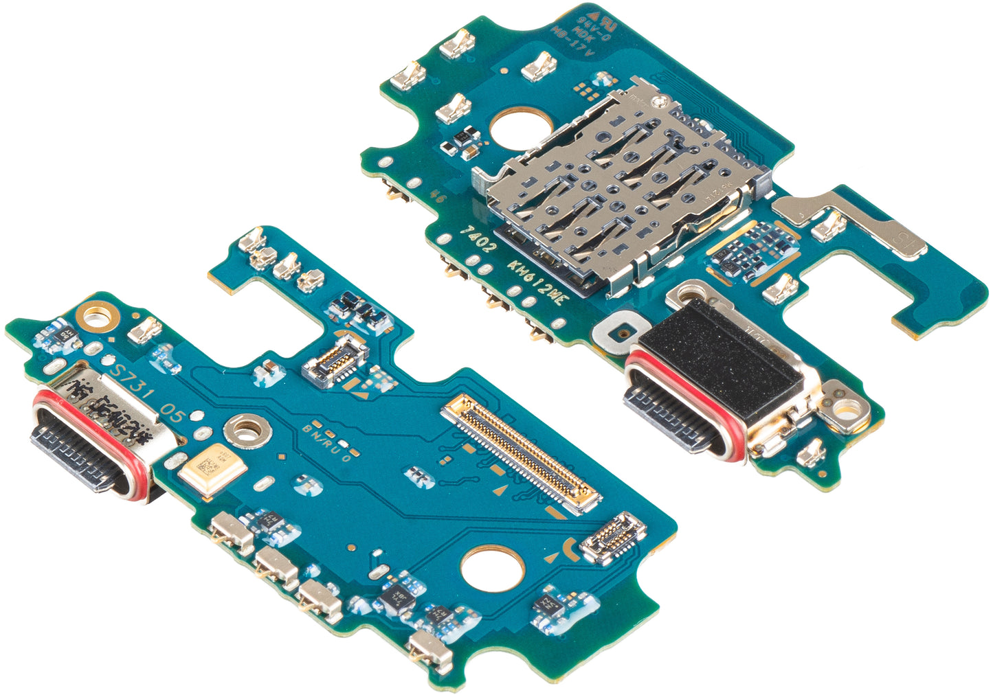Ploča sa konektorom za punjenje - Mikrofon - Modul čitača SIM Samsung Galaxy S25 FE, Service Pack GH96-20363A
