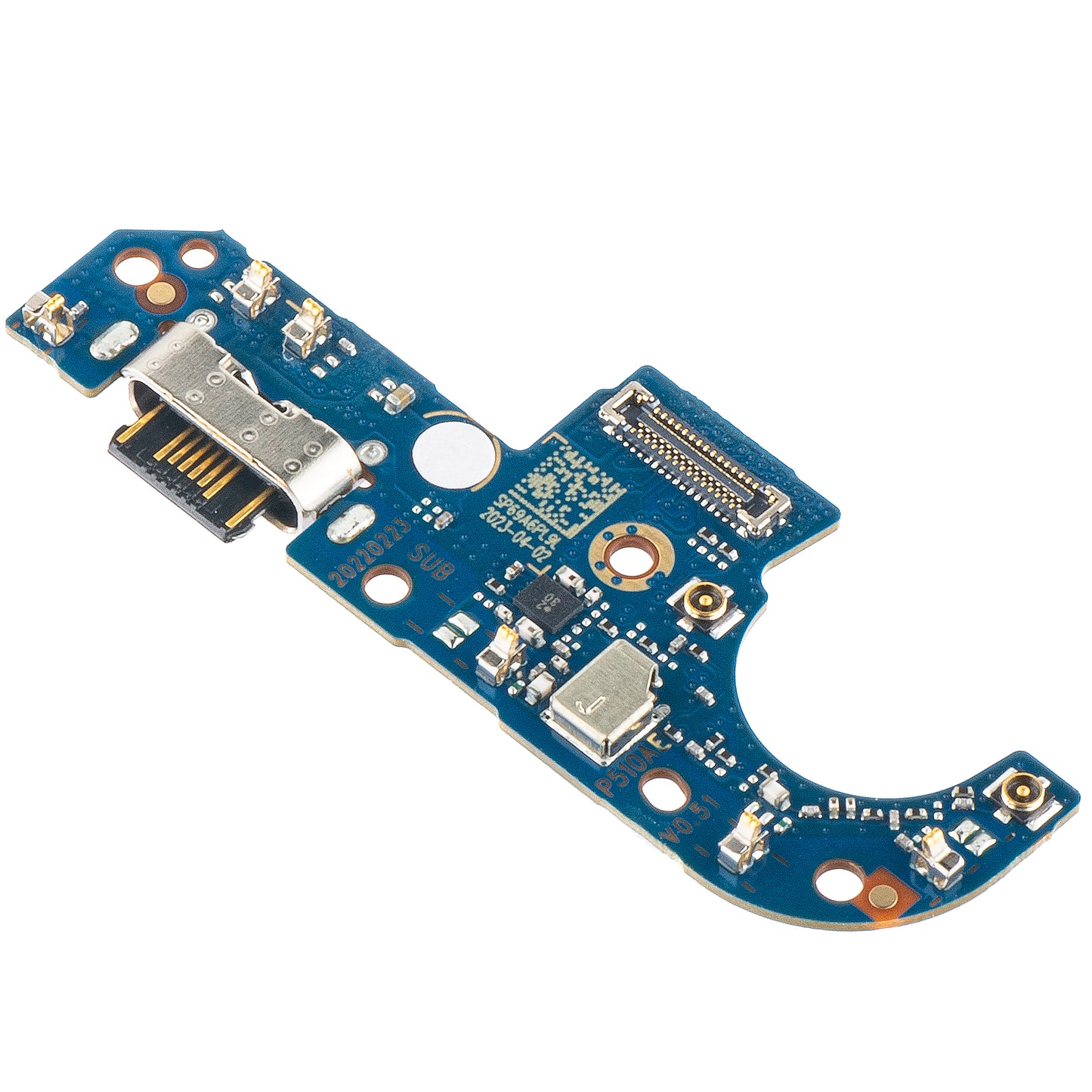 Ploča sa Konektorom za Punjenje - Mikrofon Motorola Moto G42, Service Pack 5P68C21058