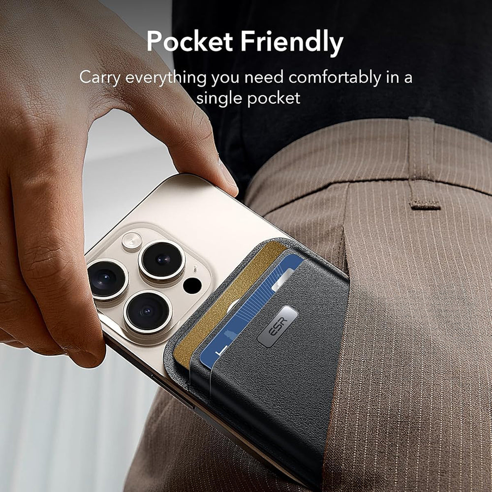 Portofel MagSafe, ESR, Classic Geo, Crn