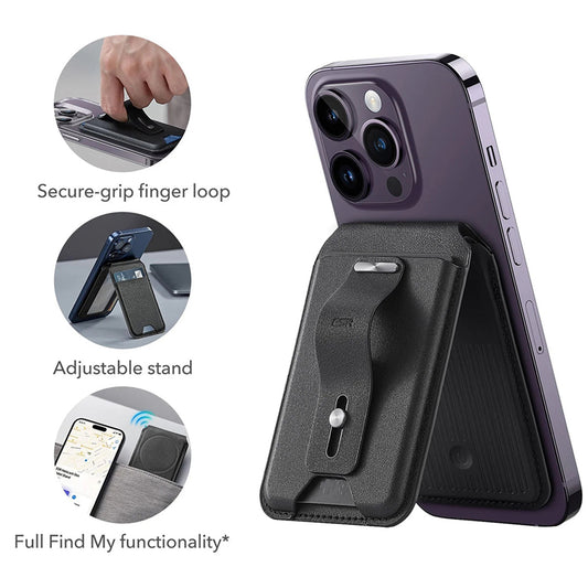 Novčanik MagSafe, ESR, Findy my Wallet, Braon