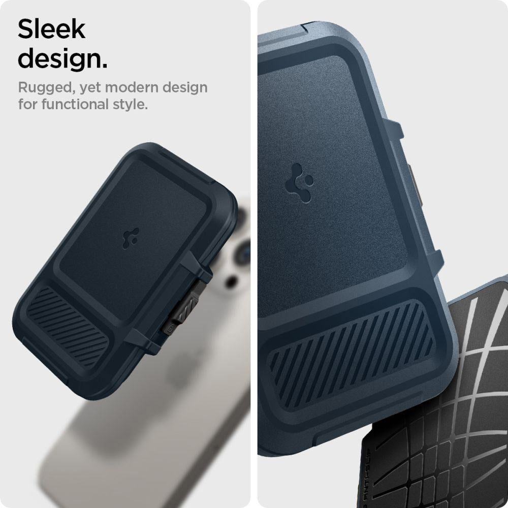 Portofel Magsafe, Spigen, Lock Fit, Crn