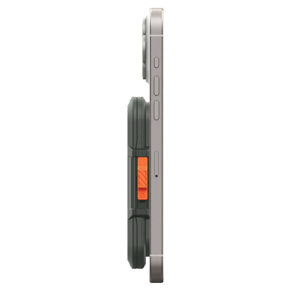 Portofel Magsafe, Spigen, Lock Fit, Zeleno