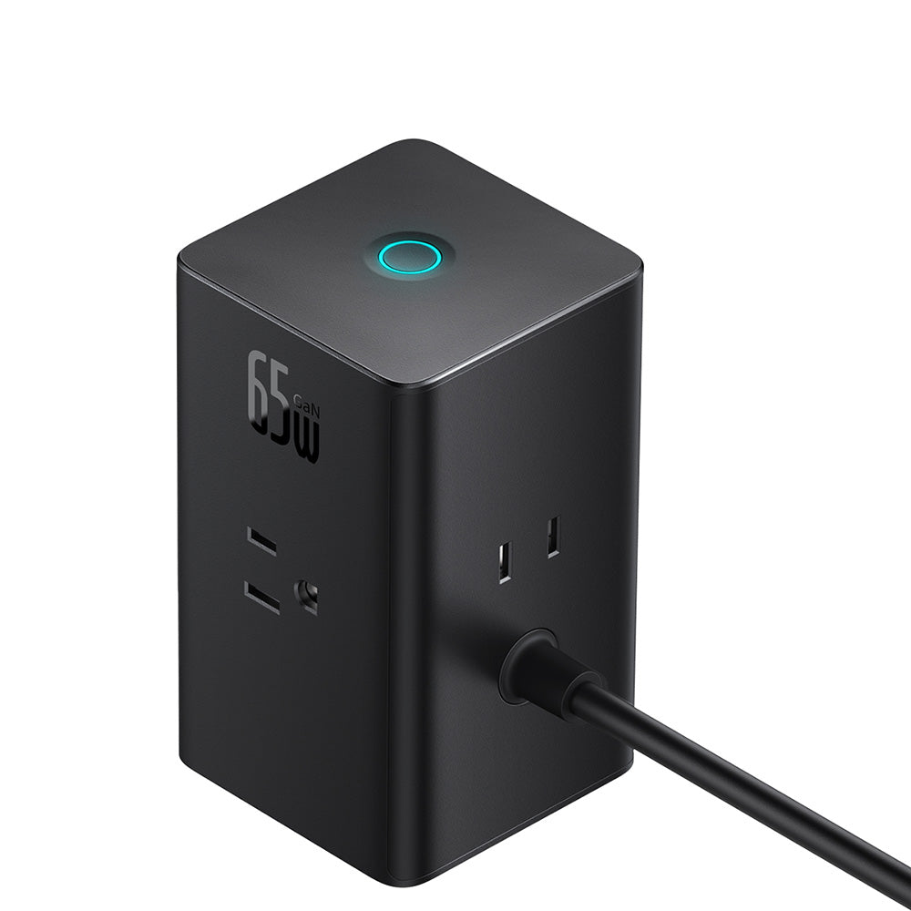 Prelungitor Baseus PowerCombo US, 3 x Prize, Crni PSLR000101
